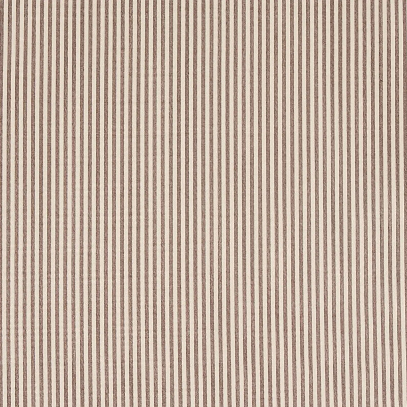 Charee Silk Stripe Fabric, Brown