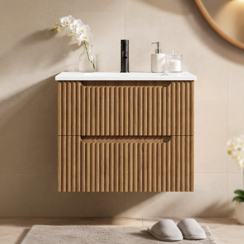 Meuble-lavabo mural 24 po avec lavabo combiné