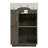 21.6" bathroom vanity with ceramic sink