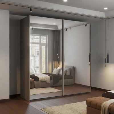 Dailon 2 Door Manufactured Wood Wardrobe