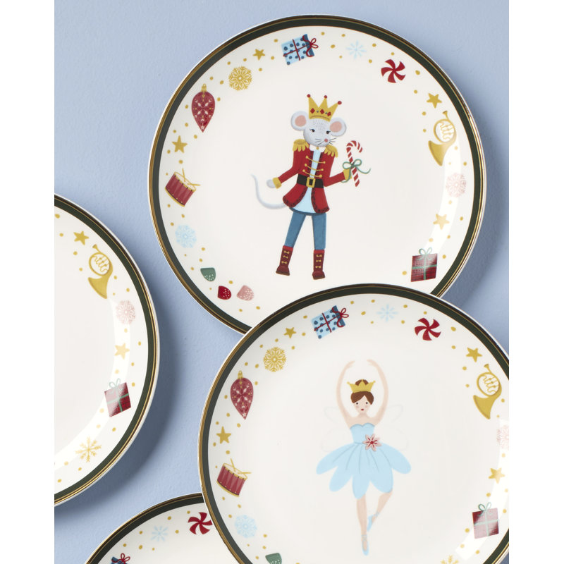 Assiettes de ballet Lenox, 4 pièces