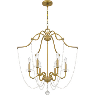 Kaydenn 6 - Light Dimmable Geometric Chandelier