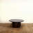 Asher Modern Mango Wood Round Accent Table, Dark Walnut-1975848971