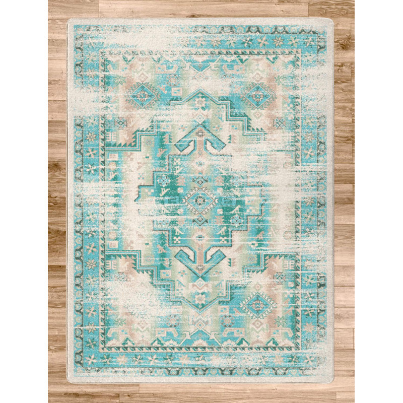 Connee Abstract Indoor Rug, Rectangle 5' x 8'