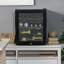 Russell Hobbs Rhgwc1b-c-lck 12 Bottle Lockable Wine Cooler In Black
