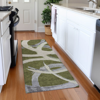 Premium Machine Washable Magaw AMF1022 Circles Rug