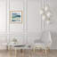 Coastal Retreat Serene Waters: Abstract Seaside-441481687