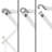 Foldable Metal Clothes Drying Rack, Vinyl‑Coated Steel