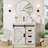 31" Sliding Barn Door Bathroom Vanity with Sink,  Farmhouse Small Single Bathroom Vanity Set-98181813