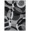 Tapis gris / noir / ivoire à motif géométrique tissé Mehul