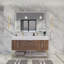 Ensemble de meuble-lavabo double 59 po Glasgow-459347727