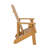 Lounge Chair Teak Color, Suitable For All Seasons: Outdoor Lounge Chair, Made Of Sturdy HIPS Material, Equipped With 304 Stainless Steel Accessories.-412059457