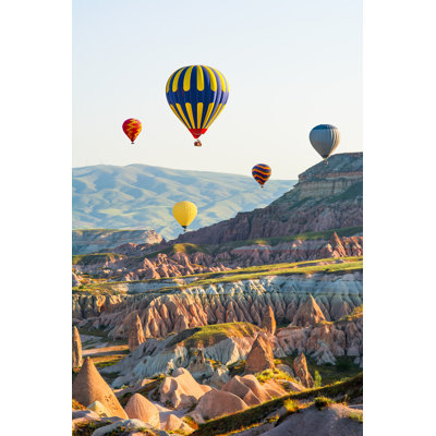 Hot Air Balloons, Turkey by Elena-studio - Wrapped Canvas Print