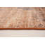 Tapis orange unique en viscose noué à la main style années 2010 4 pi 11 po x 7 pi 6 po Suazo