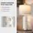 27" Leafglow Modern Farmhouse Table Lamp Set with Cutout Pattern, Dual USB Ports, Led Bulbs-252130503
