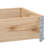 Union Rustic Garden Planter 31.5"X23.6" Solid Pine Wood-1616665306-1616665304