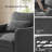 Lakari Upholstered Accent Chair-183238421