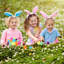 Oeufs de Pâques remplis de lapin