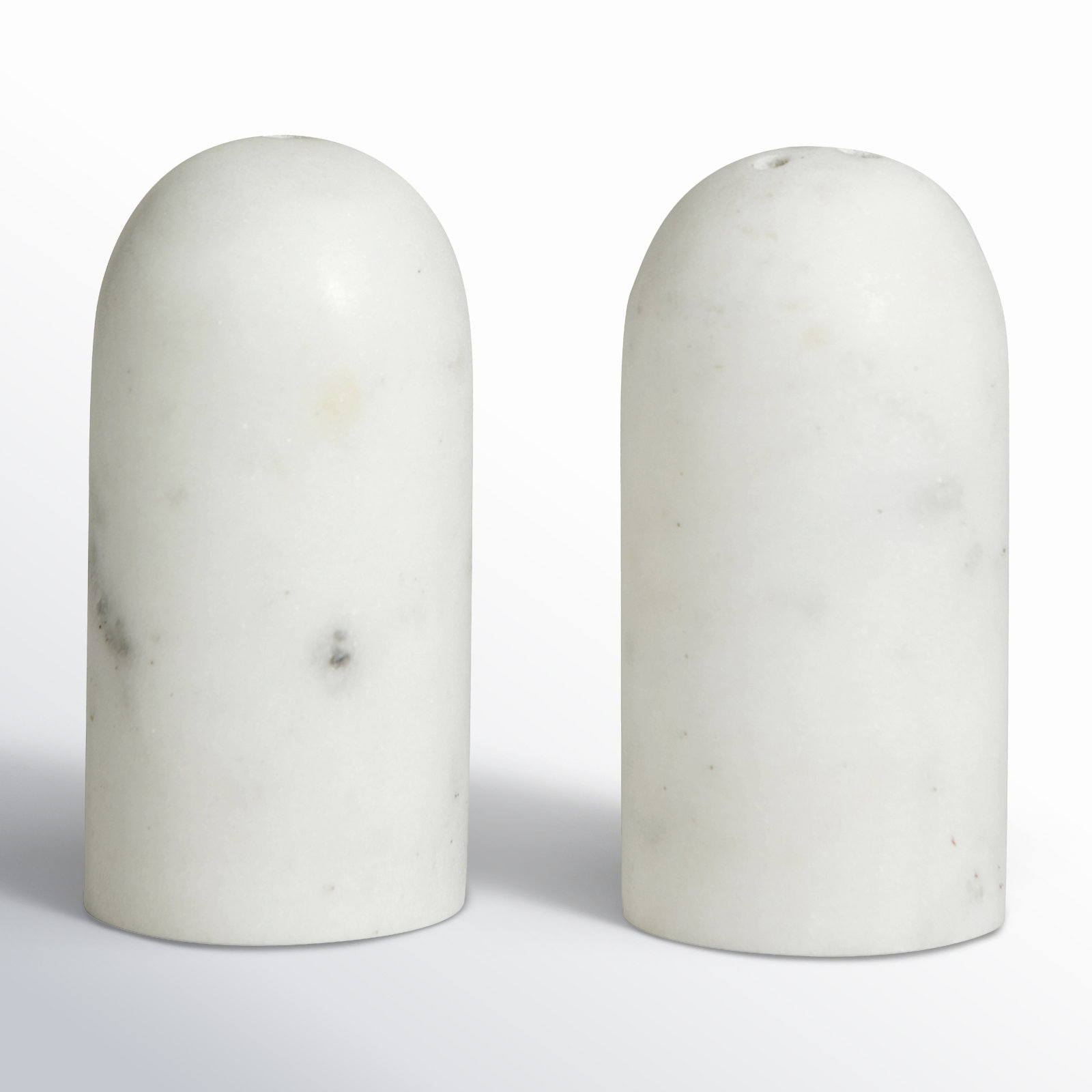 Marble Salt And Pepper Shaker Set