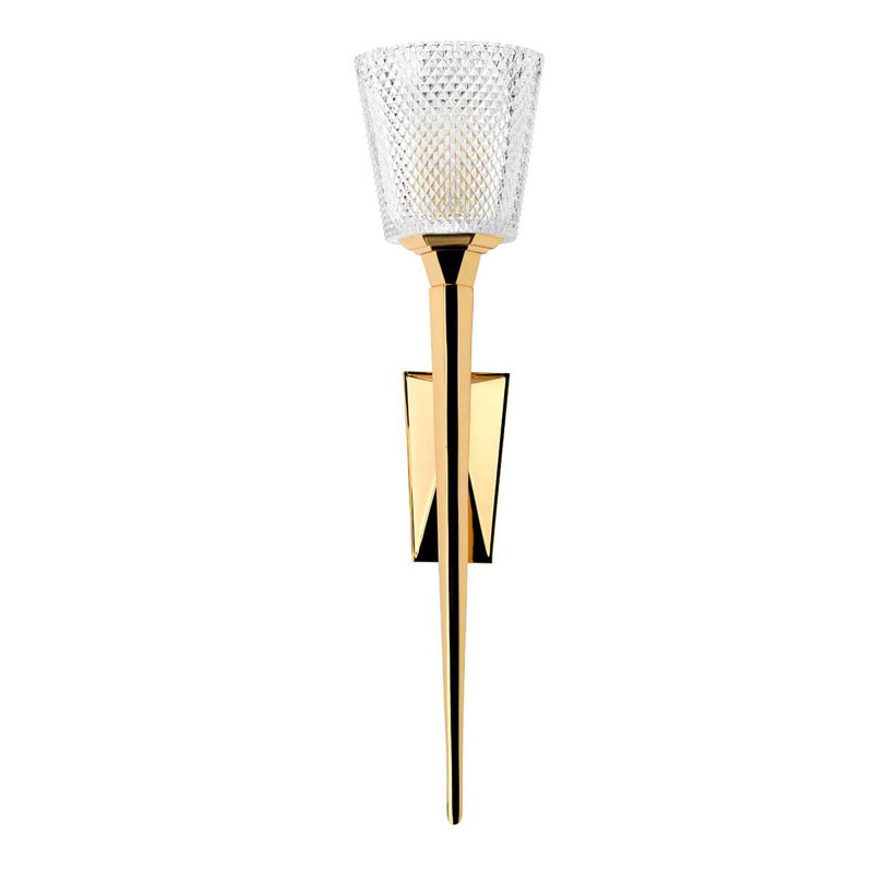 Atdhe Steel Wallchiere, Polished Gold