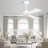 Kemp 52'' Smart Ceiling Fan Remote Included-1221858094