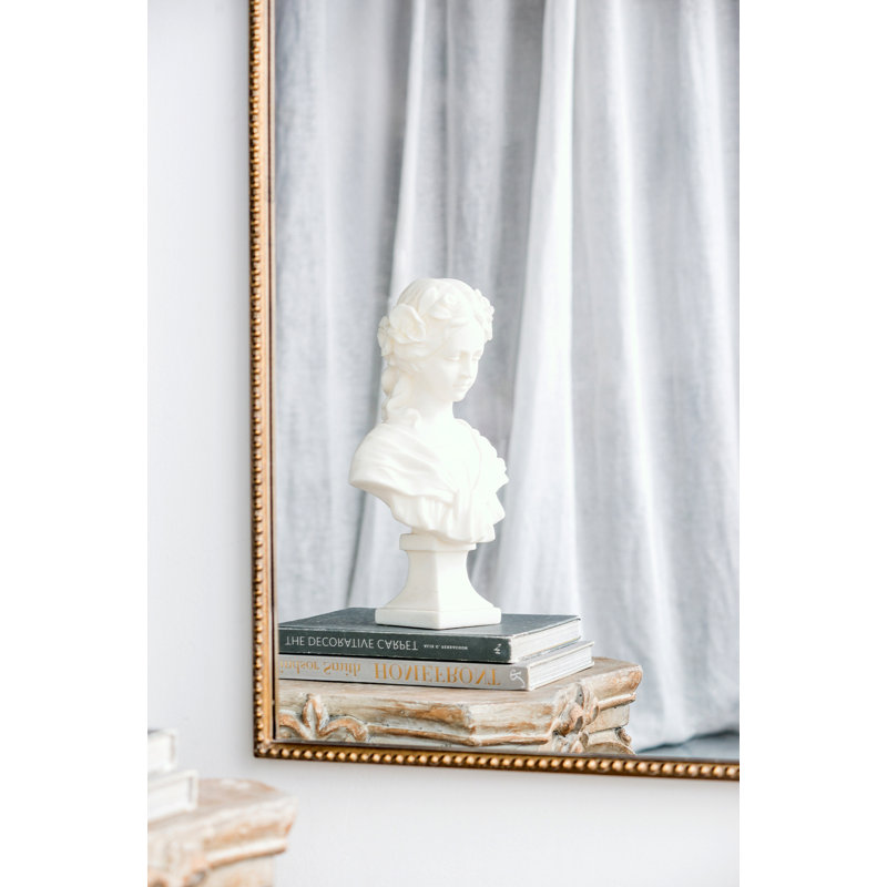 24" x 42" Arch Mirror Baroque, Gold, 24" x 42"