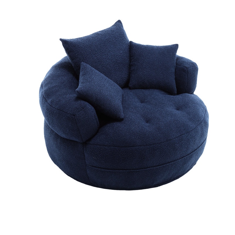Fauteuil-lit Fluffy, Dark Blue Chenille