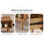 Table basse avec rangement pour le salon