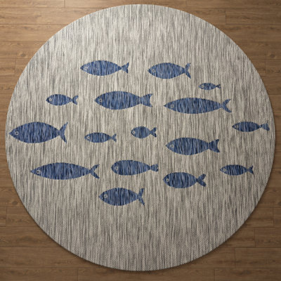 Tapis d'intérieur / extérieur durable à tissage plat Savanna