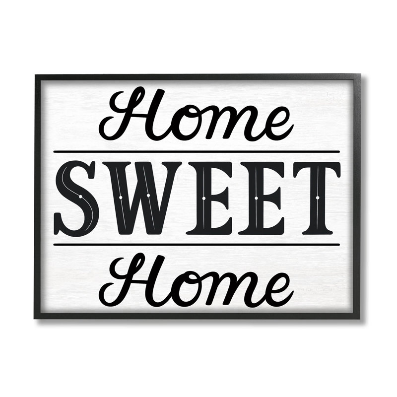 «Sweet Home Farmhouse», estampe numérique par Jalynn Heerdt, H 11 po x l 14 po x P 1,5 po, Giclée encadrée noir minuit