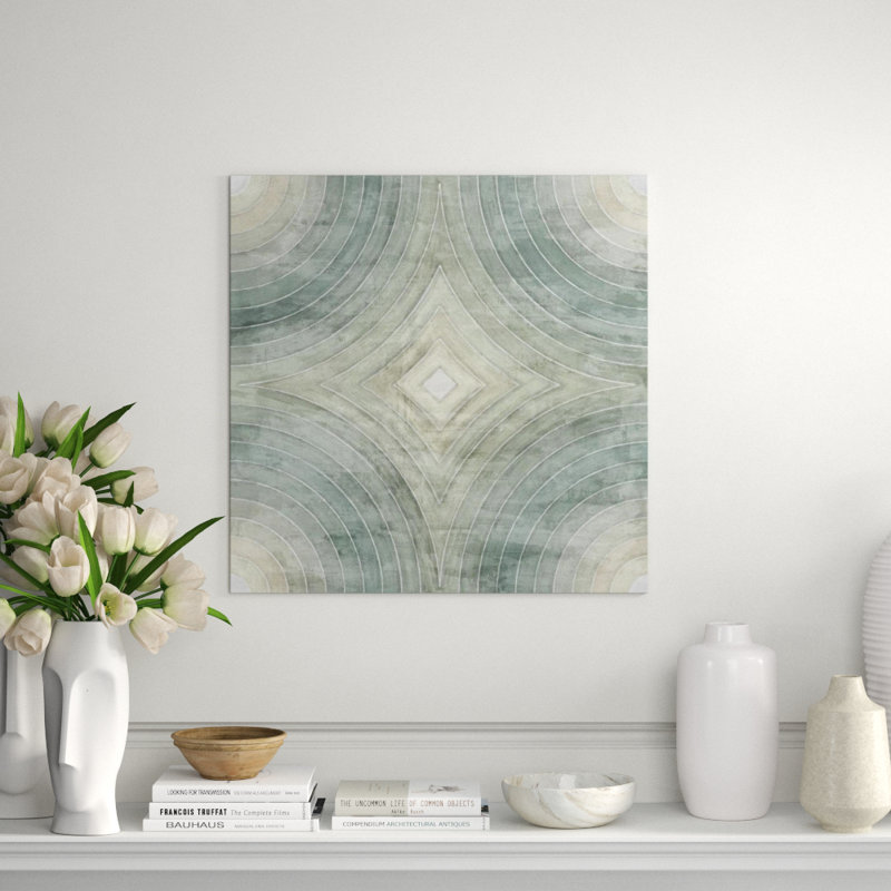 Concentration Of Green I Print by Guseul Park, 24" H x 24" W, Plexi