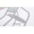 Vinyl Seat Reception Chair with Metal Frame-49236375-97881341
