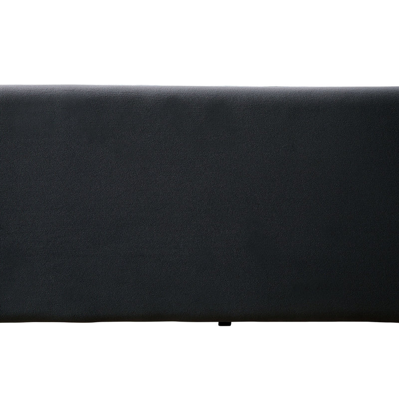Gray Finish Transitional - Style Daybed With Trundle, Padded Flannelette Upholstery Button Tufting, Nailhead Trim And Inspired Design, Slat Kit Supplied Trundle In Fashion, ,