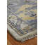 Hand Knotted Wool Ivory/Blue Area Rug-125942568-25110175