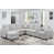 Velours gris clair