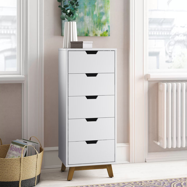 Mikado Living Tucker 5 - Drawer Chest of Drawers & Reviews | Wayfair.co.uk