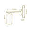 Auburta Armed Sconce-839606144