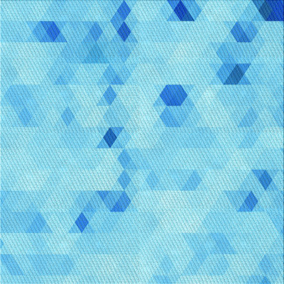 Tapis abstrait bleu