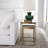 Eddica Glass Top Nesting Tables