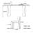 Rectangular light luxury solid wood table set-111688940