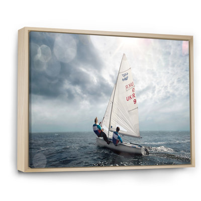 «Race Yachting Sailing Regatta I», reproduction sur toile