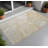 Beige Abstract Washable Indoor Outdoor Area Rug