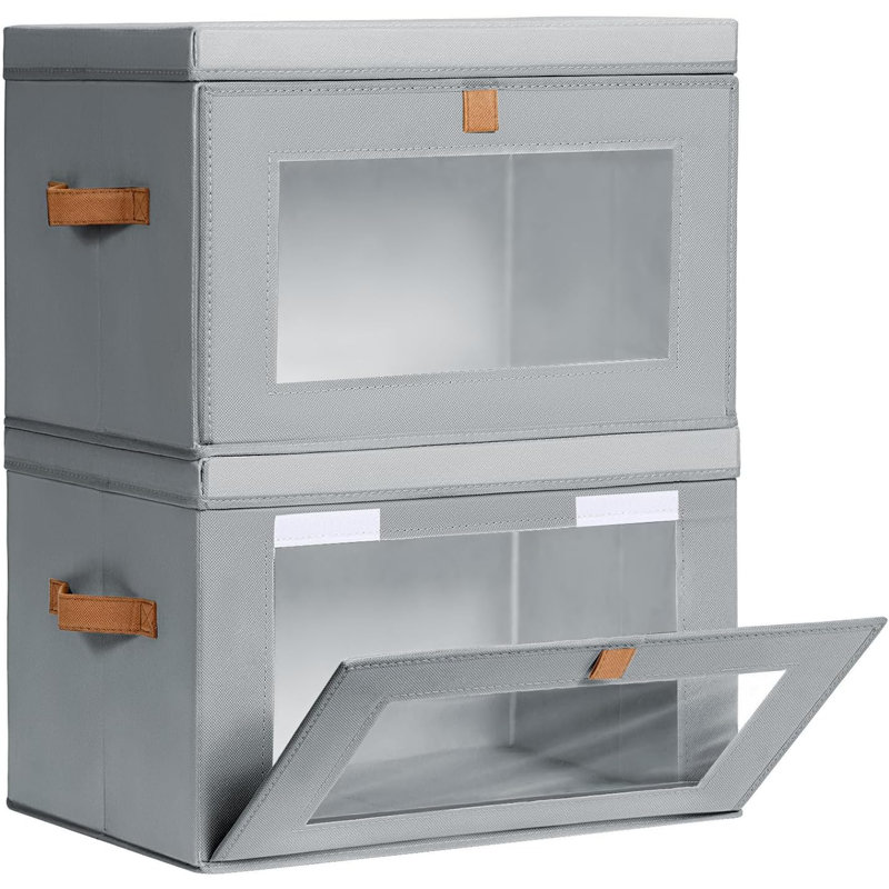 2-pack Collapsible Closet Organizer Bins