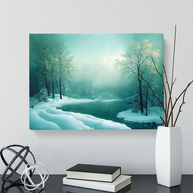 Sumptuous Winter Forest - Wrapped Canvas, 35cm H x 50cm W x 3cm D