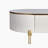 Simple Rock Slab Coffee Table TV Stand