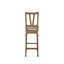Fauteuil à hauteur de comptoir à lattes-1253891368