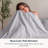 Delara GOTS Certified 100% Organic Cotton Percale Duvet Cover Set - 400 Thread Count, Smooth & Breathable-103975757-101810827