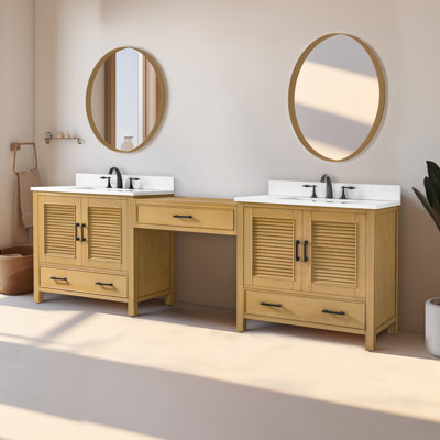 Ensemble de meuble-lavabo double 102 po