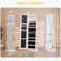 21.6'' Wide Jewelry Armoire with Mirror