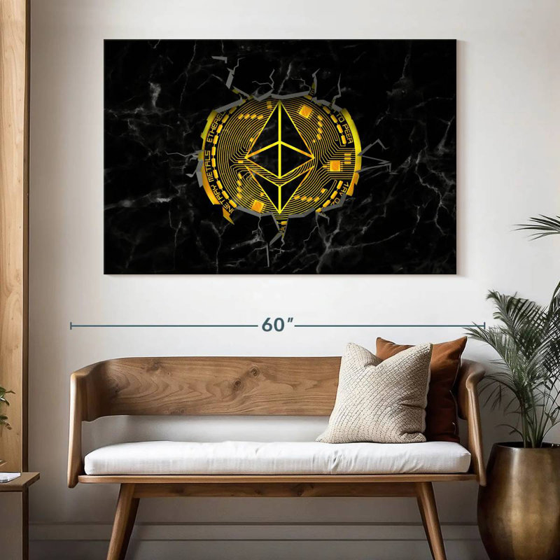 Kerner Ethereum Strength, 34" H x 51" W
